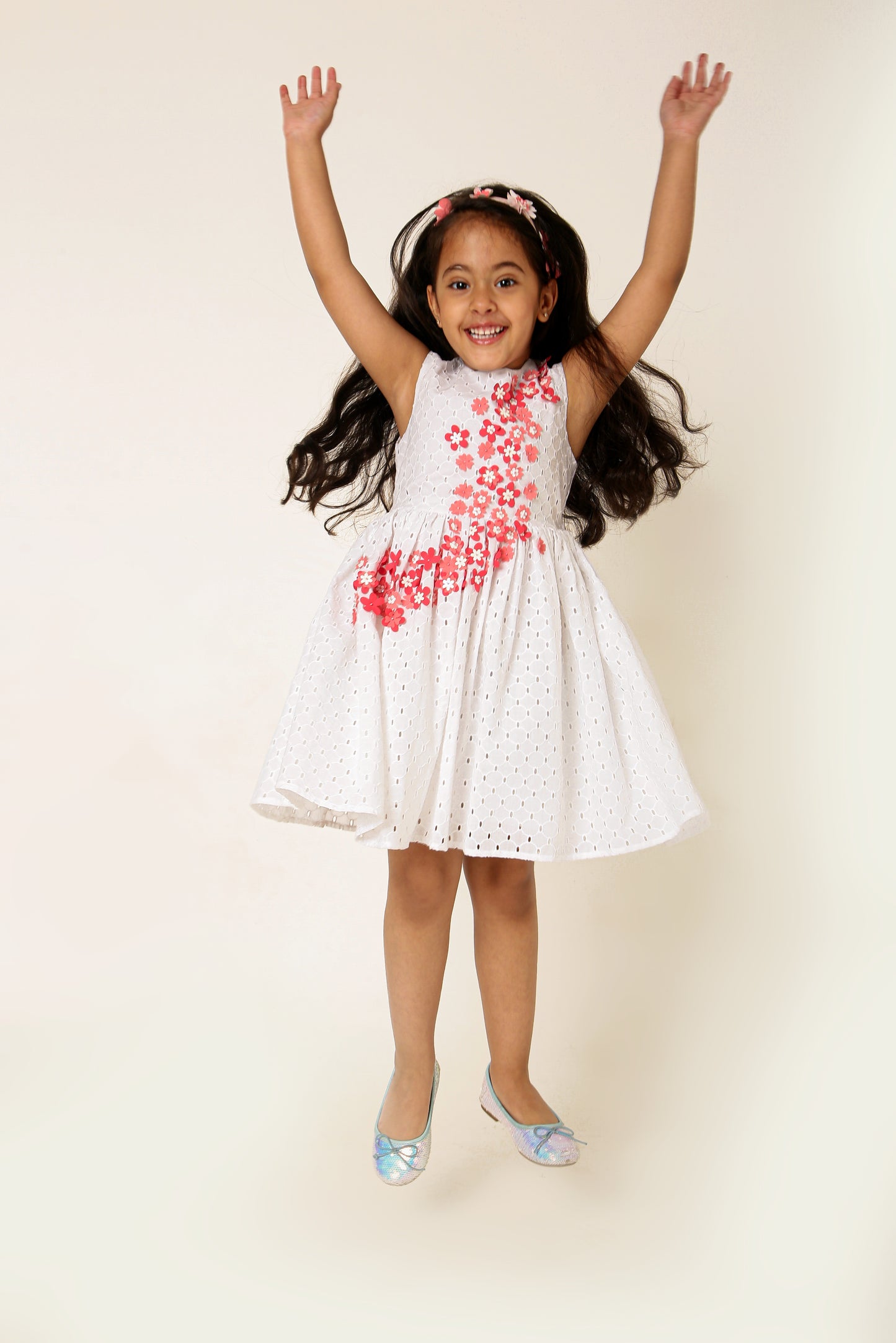 Peach Primrose Dress