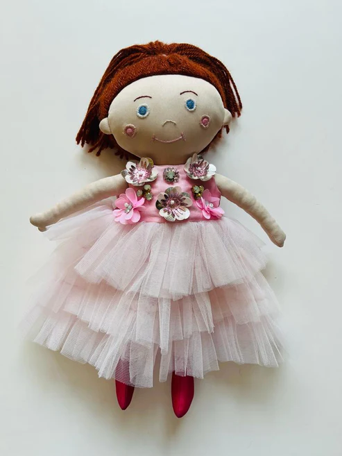 Pink Florence Dress & doll Set
