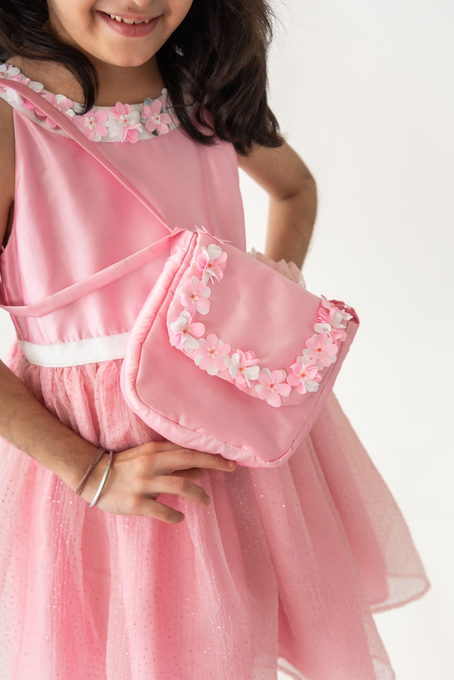 Pink Stardust Sling bag