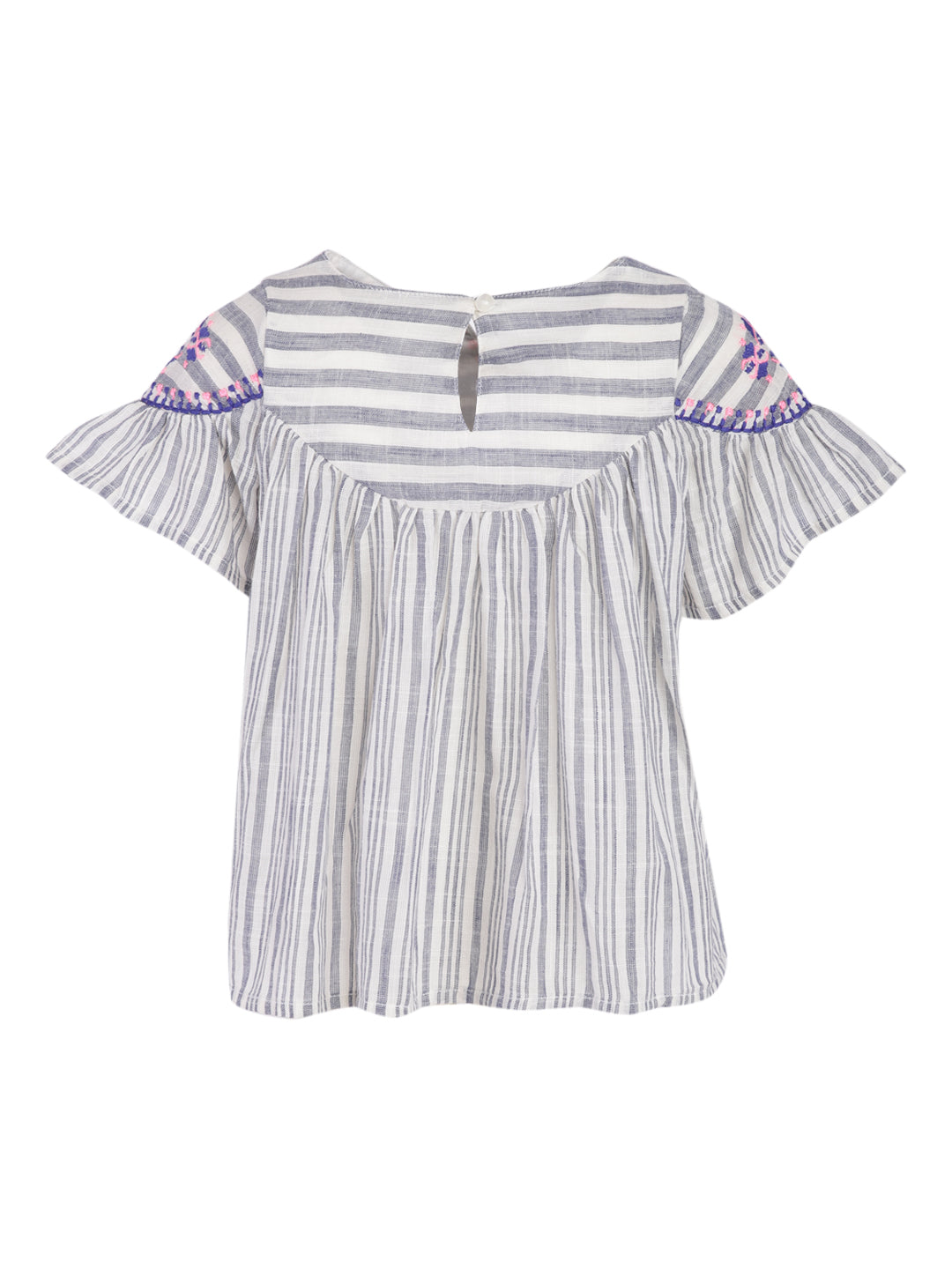 Camelia Tassel Top