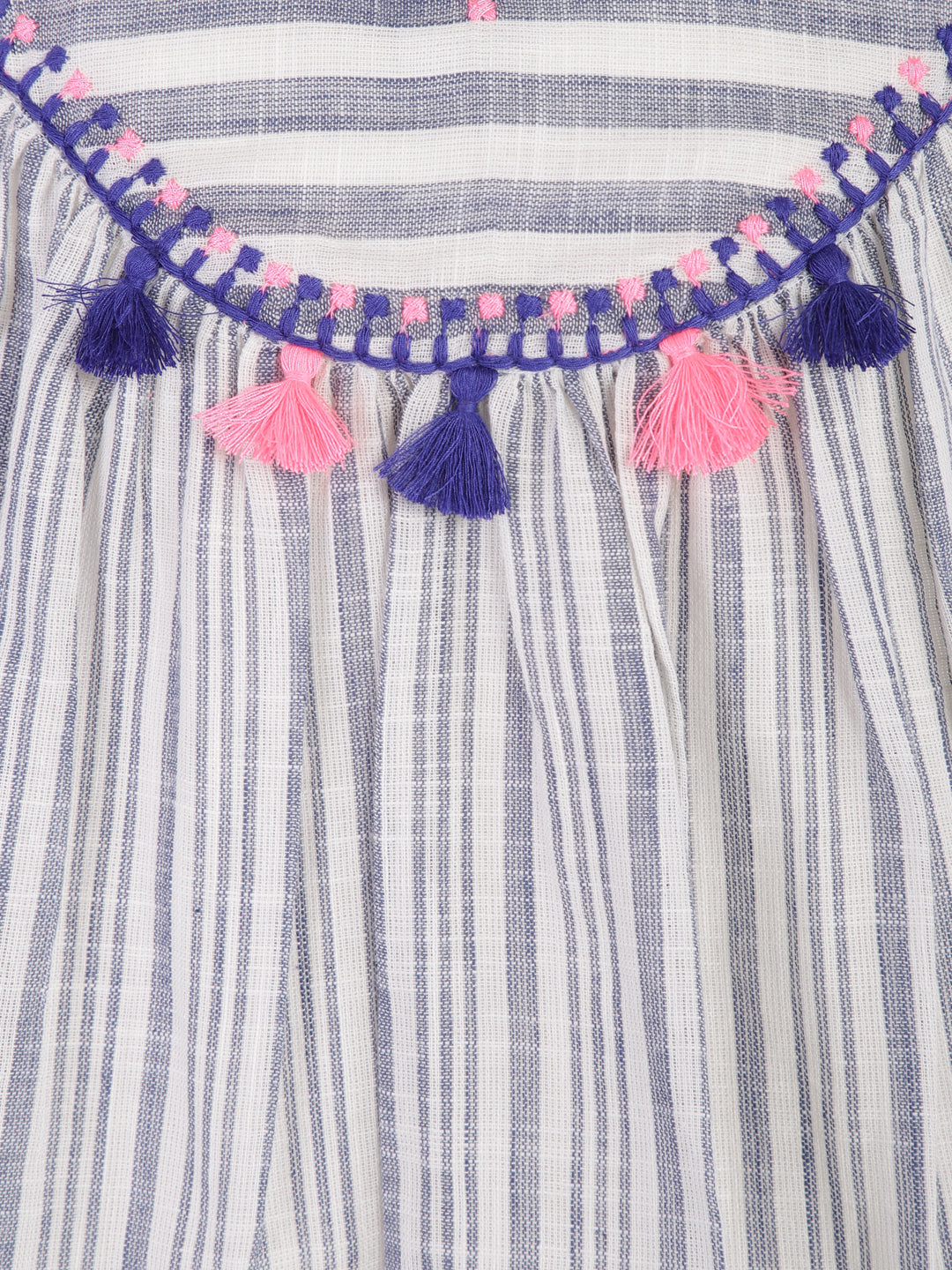 Camelia Tassel Top