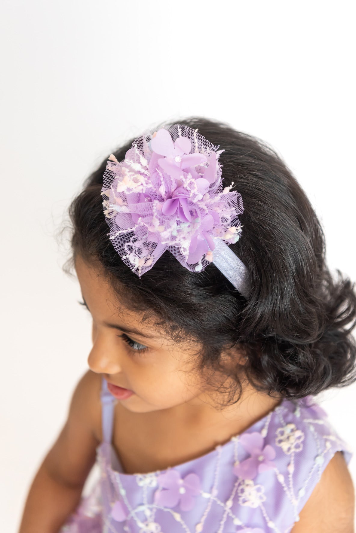Lavender gardenia Headband