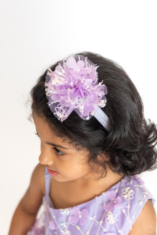 Lavender gardenia Headband