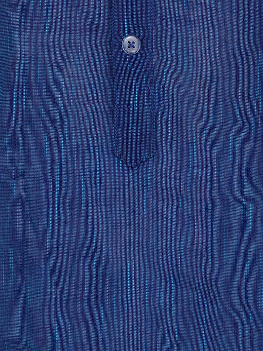 Navy Manglagiri Kurta
