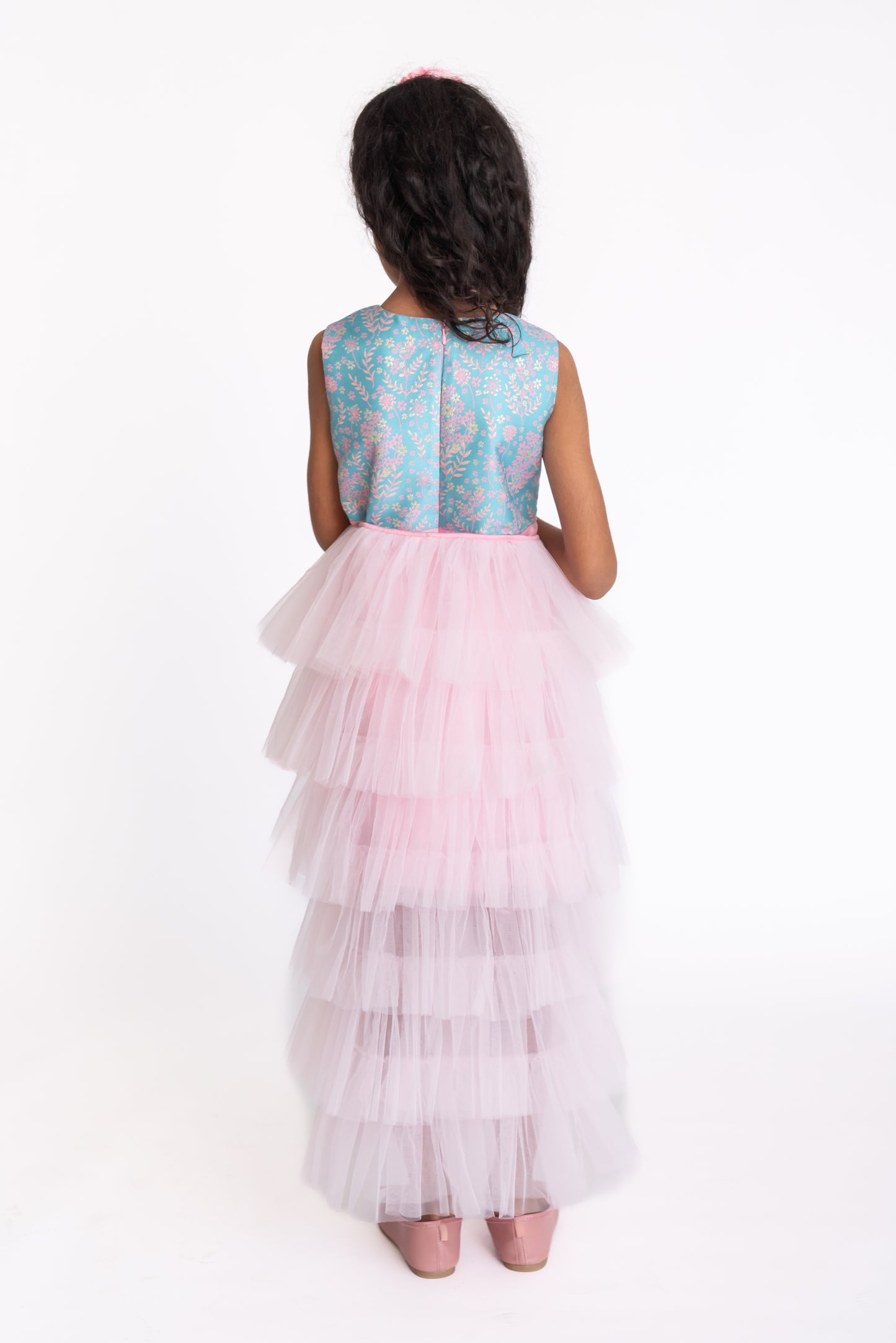 Detachable Ruffle Gown & doll Set