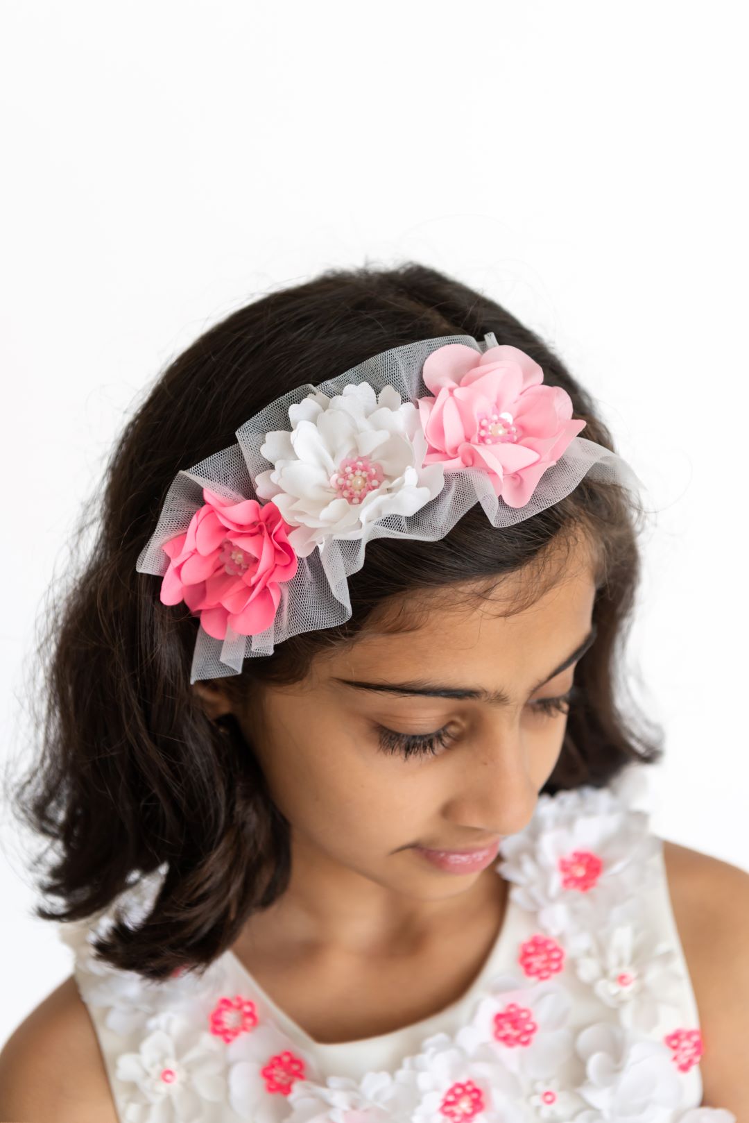 White Provence Headband