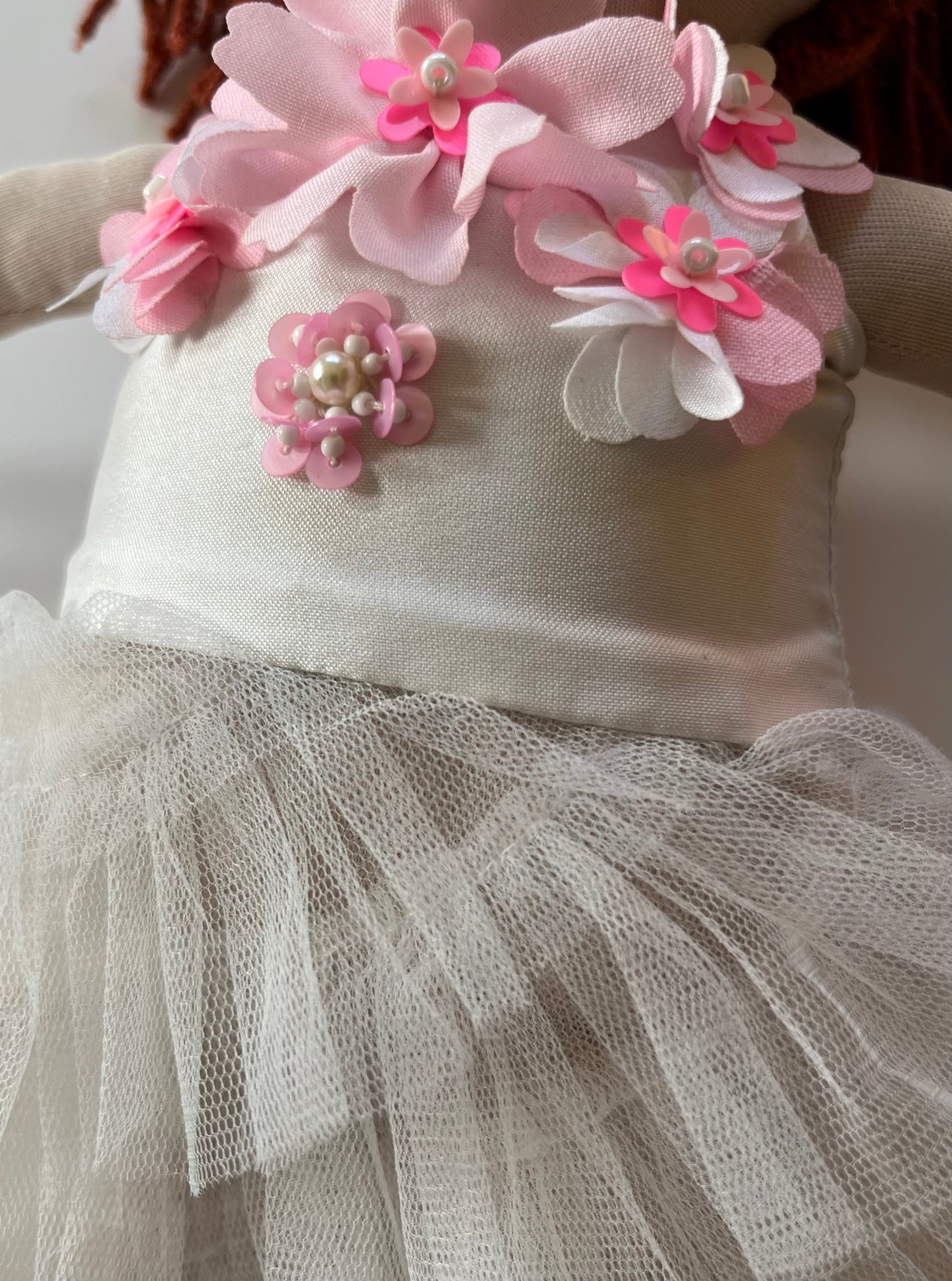 White Provence Cascade Doll