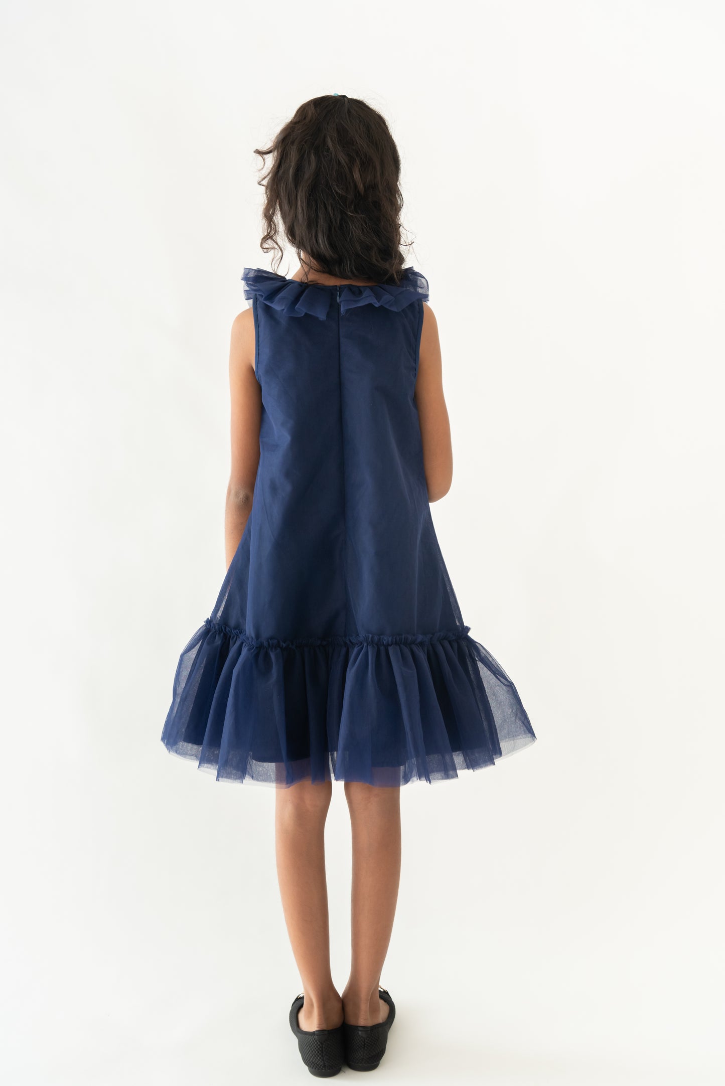 Navy Dainty Garden dress