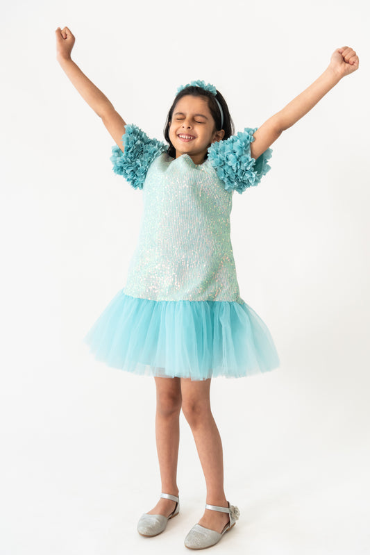 Mermaid sparkle dress