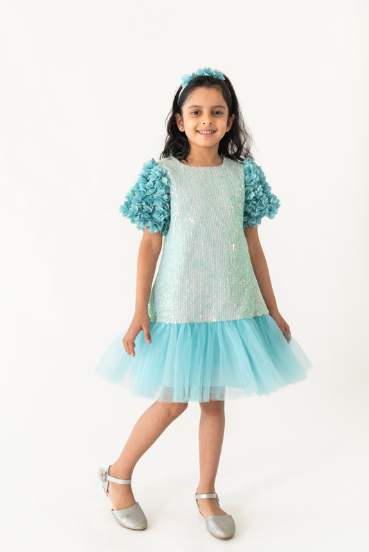 Mermaid sparkle dress