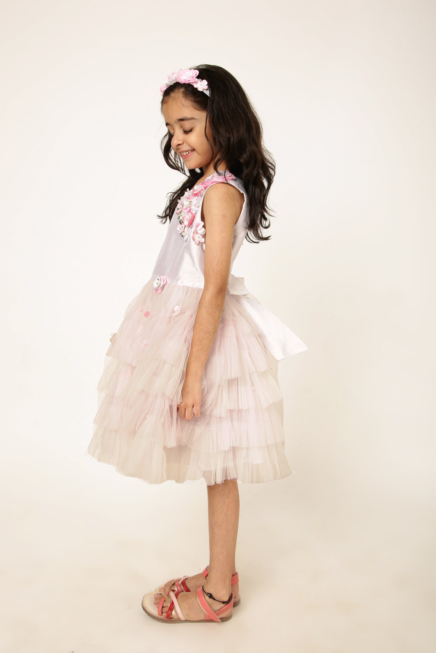 White Morning Glory Dress