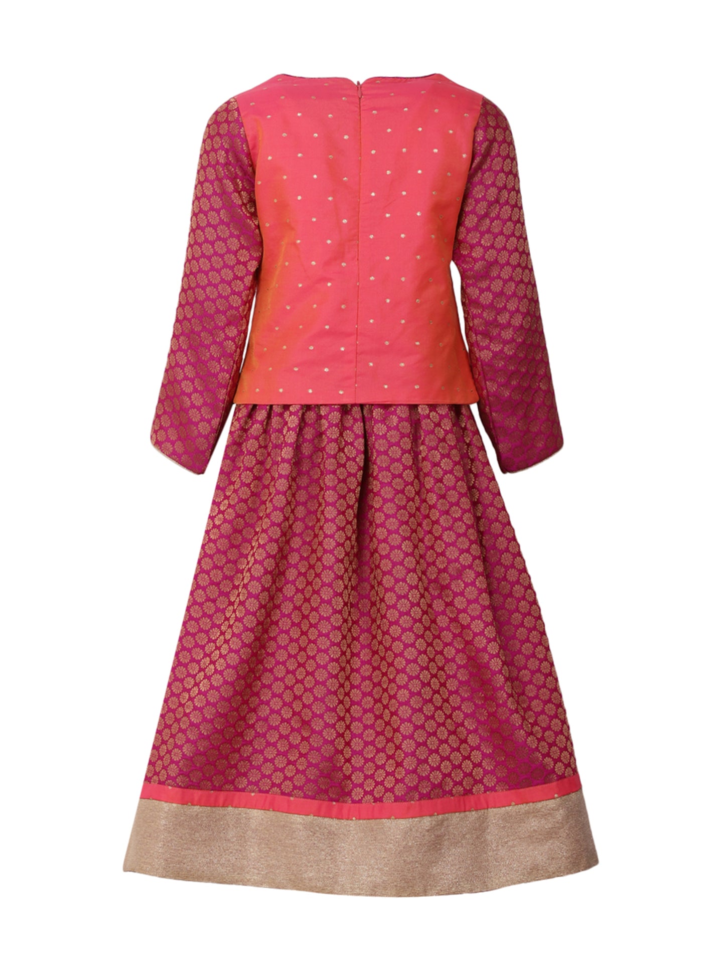 Purple Gajra Lehnga