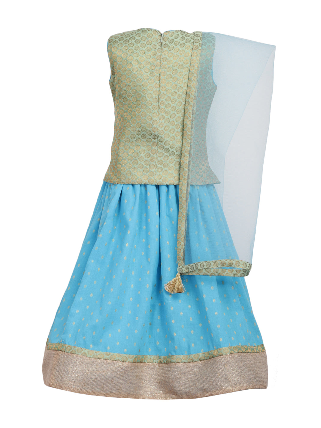 Green Thistle Lehnga