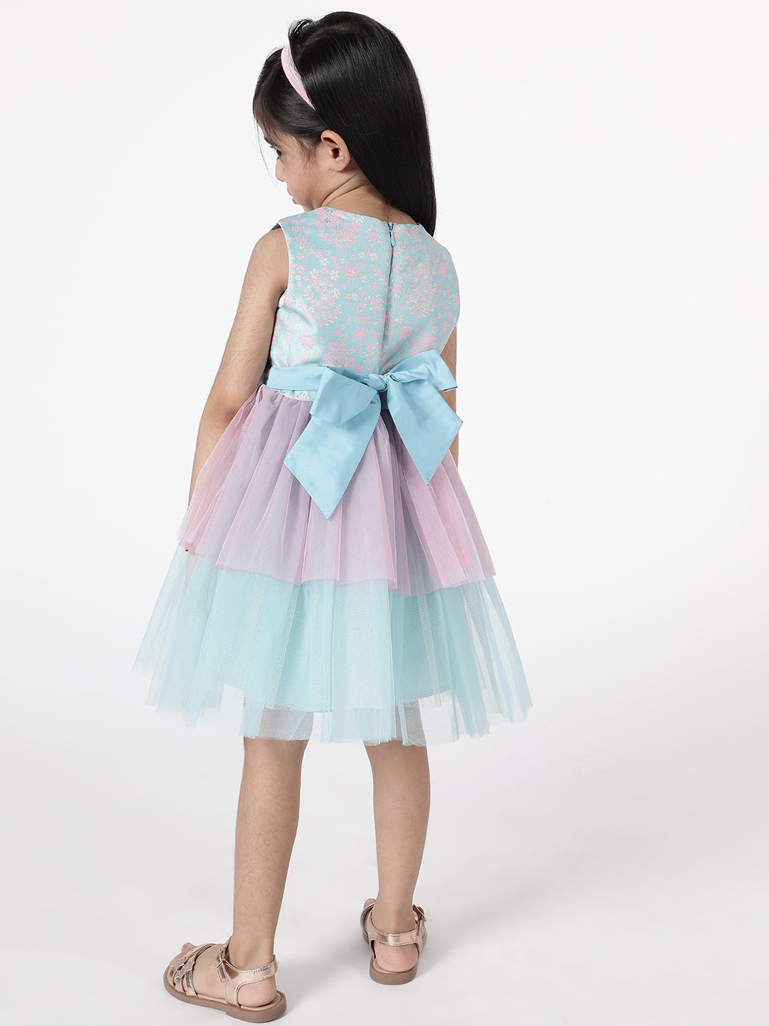 Blue summer shrub Dress