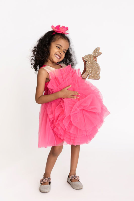 Rose Mellow Flower Dress