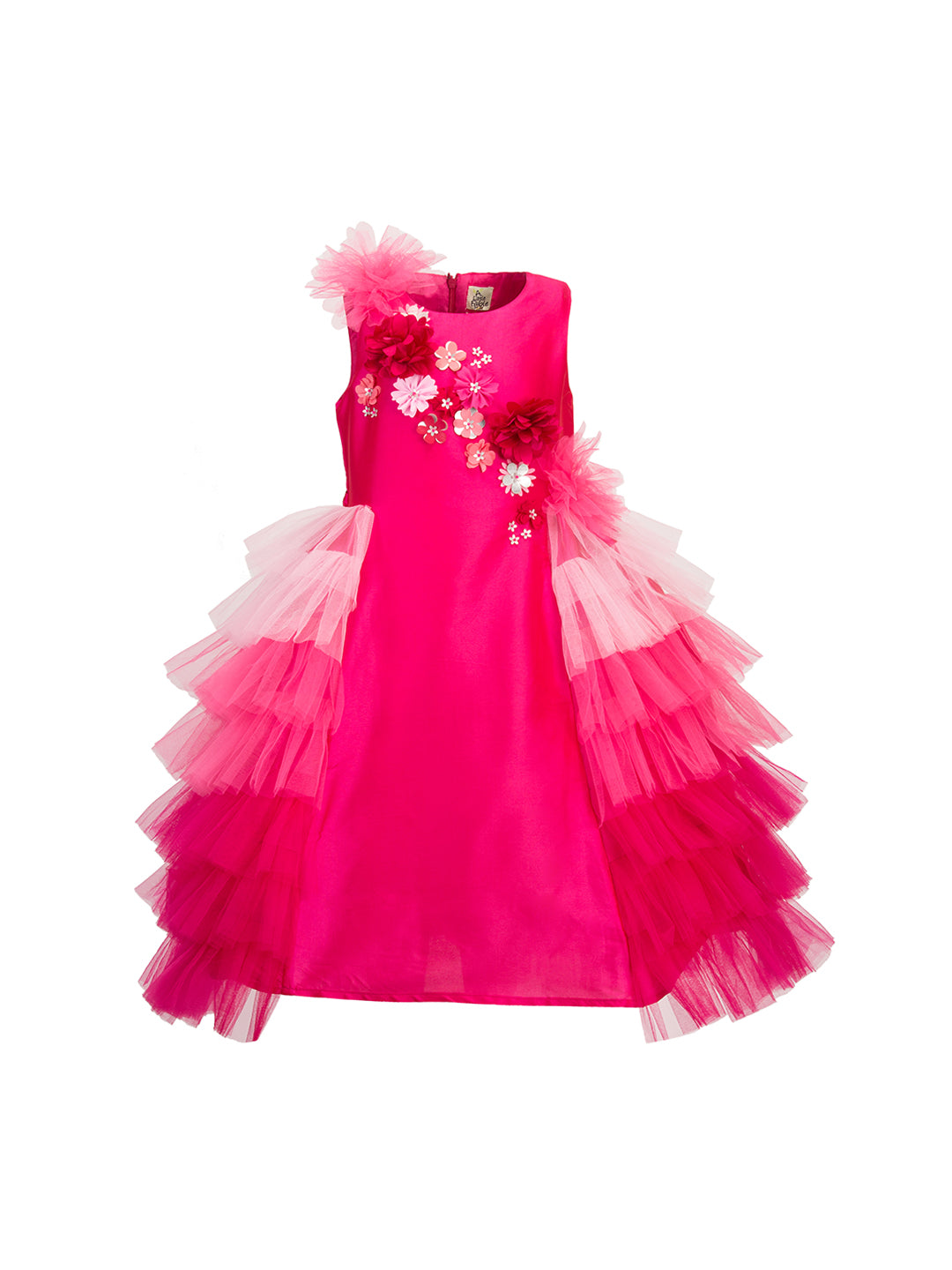 Pink Pinwheel Gown