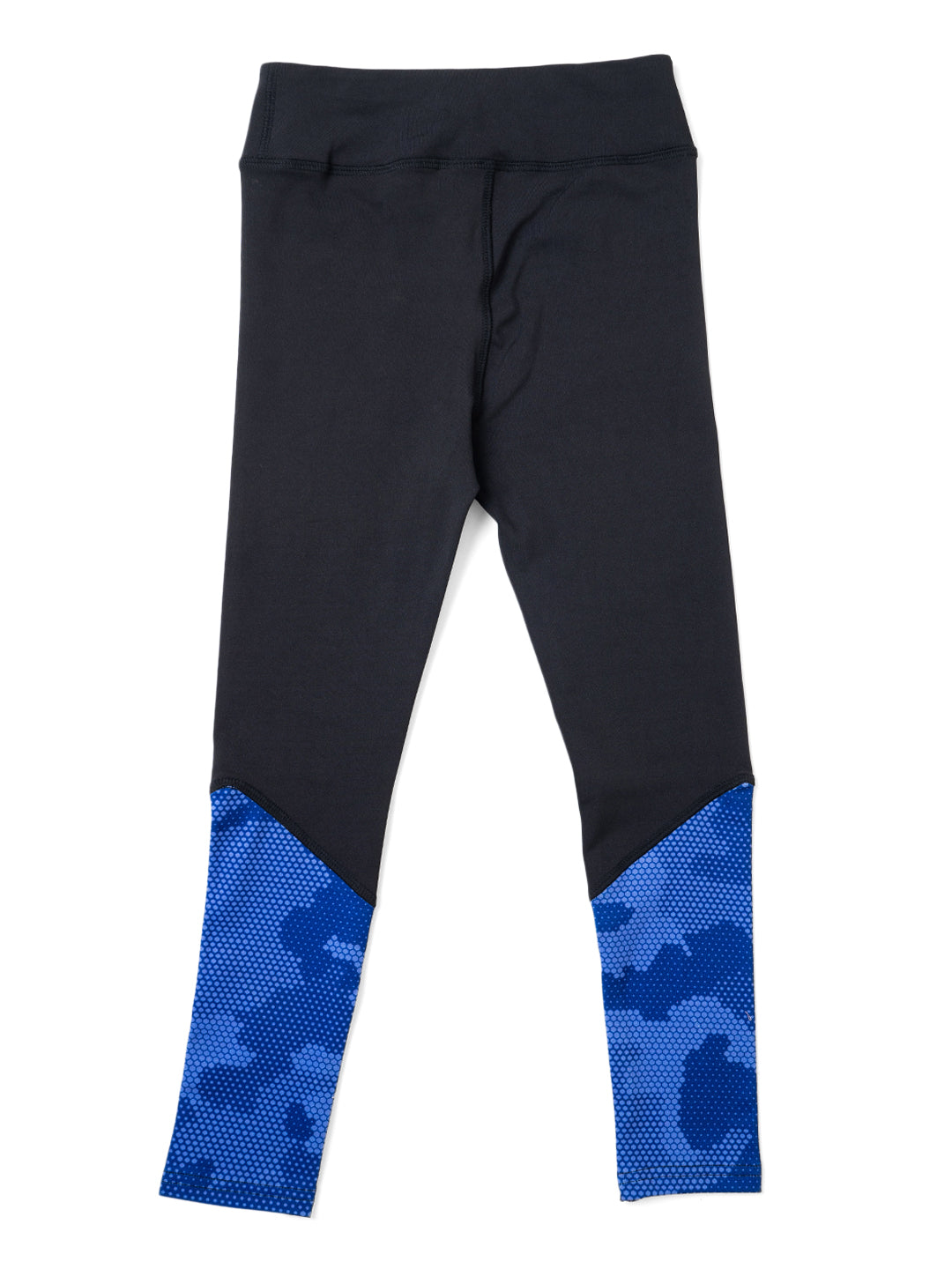 Navy Print Style Diva Leggings - Kids