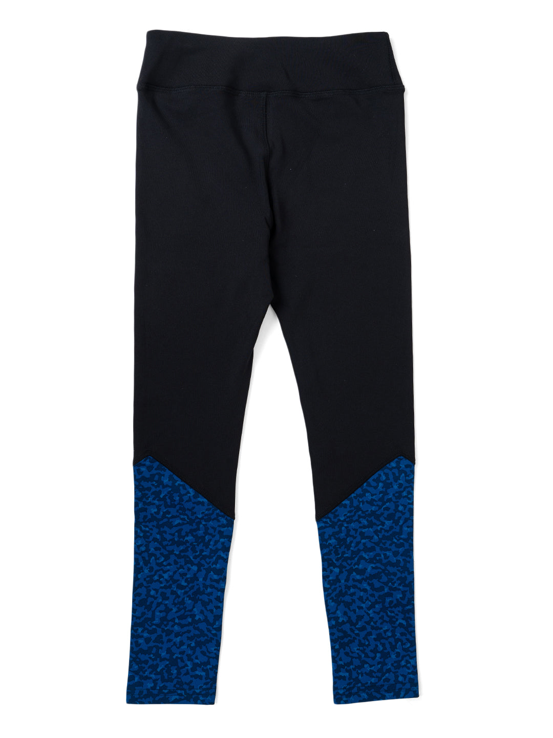 Royal Blue Print Style Diva Leggings - Kids