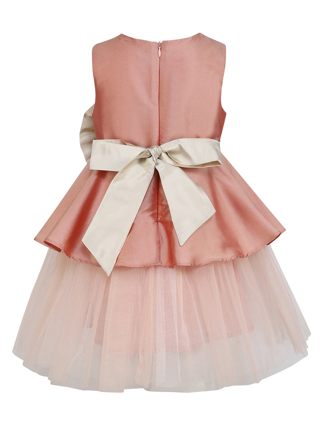 Mocha Flower Dress