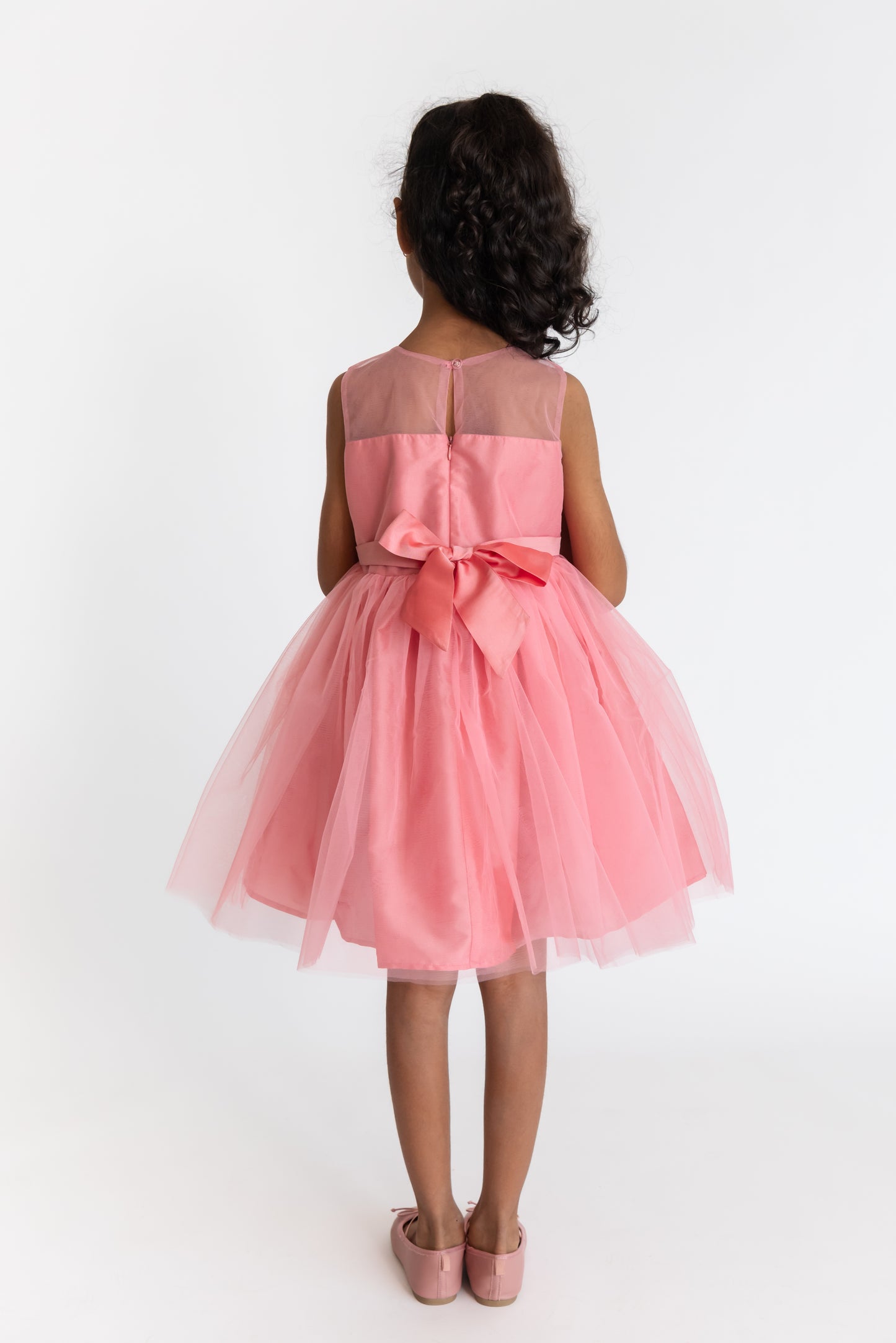 Rose 3D flower dress