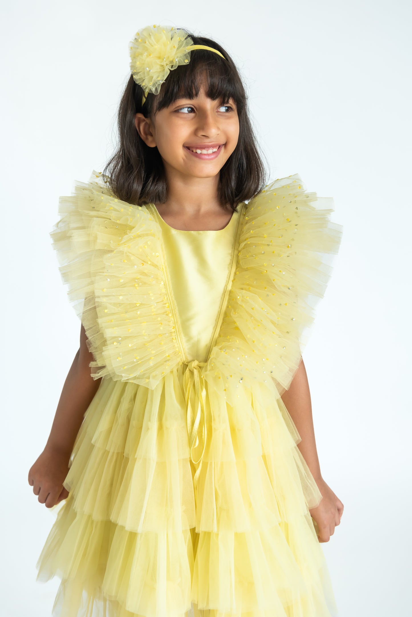 Yellow Regalia Dress