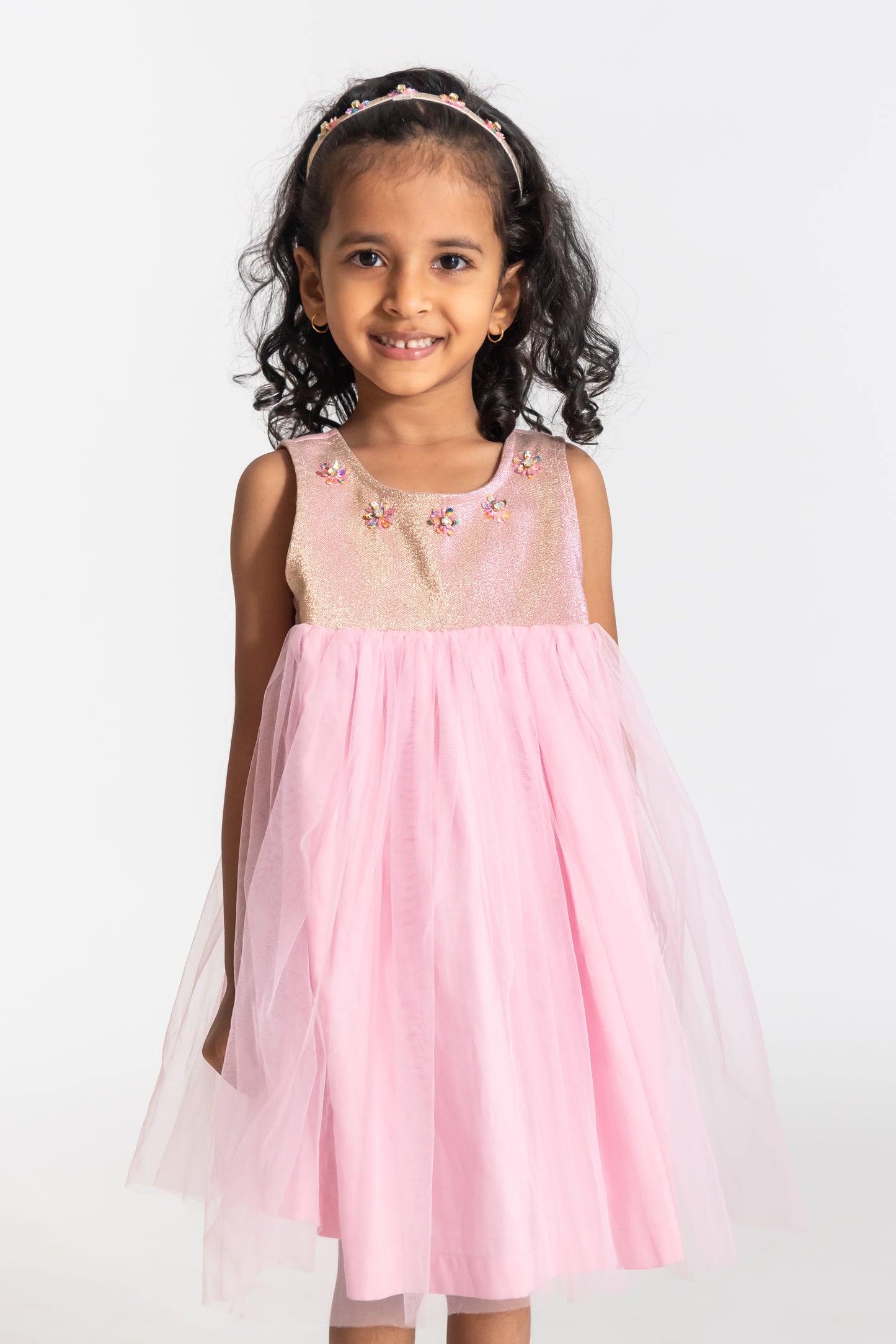 Pink butterfly wings dress