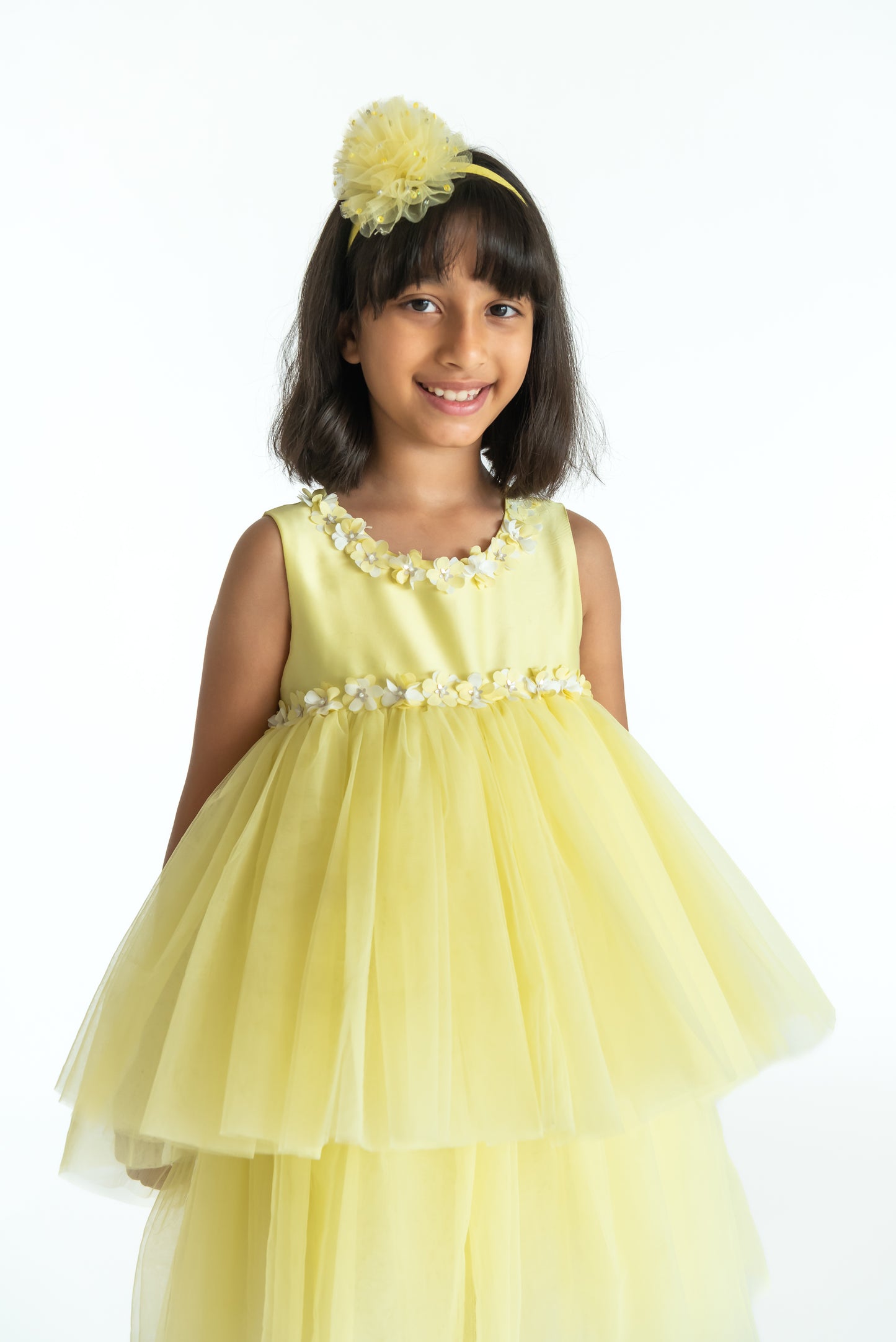 Yellow Dreamy Flower Dress