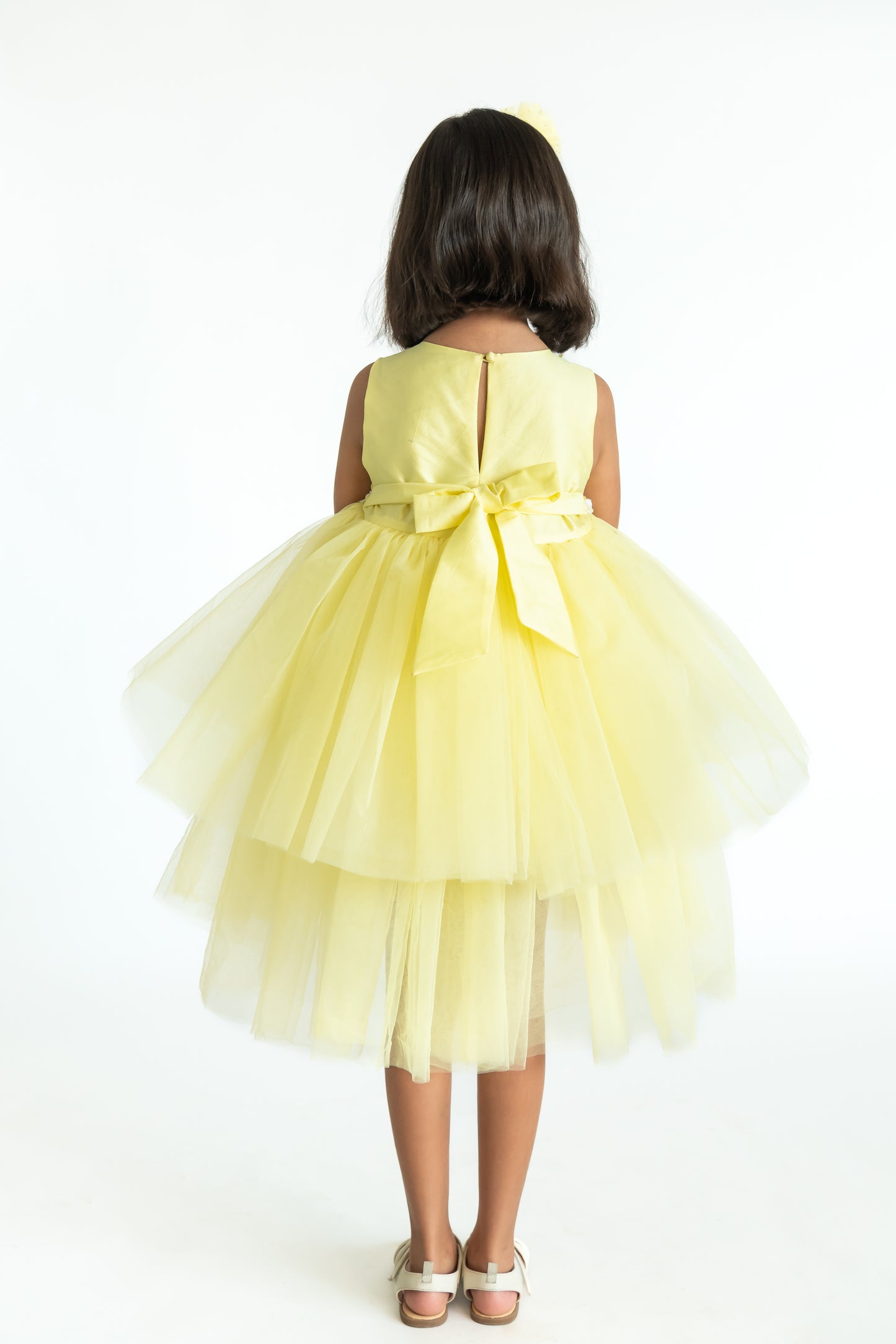 Yellow Dreamy Flower Dress