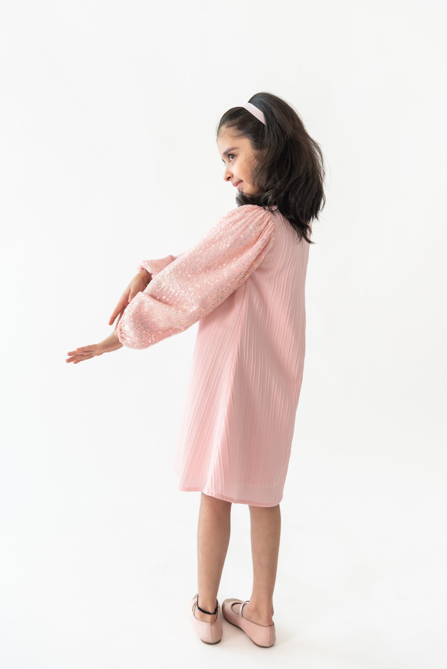 Misty Shimmer Dress