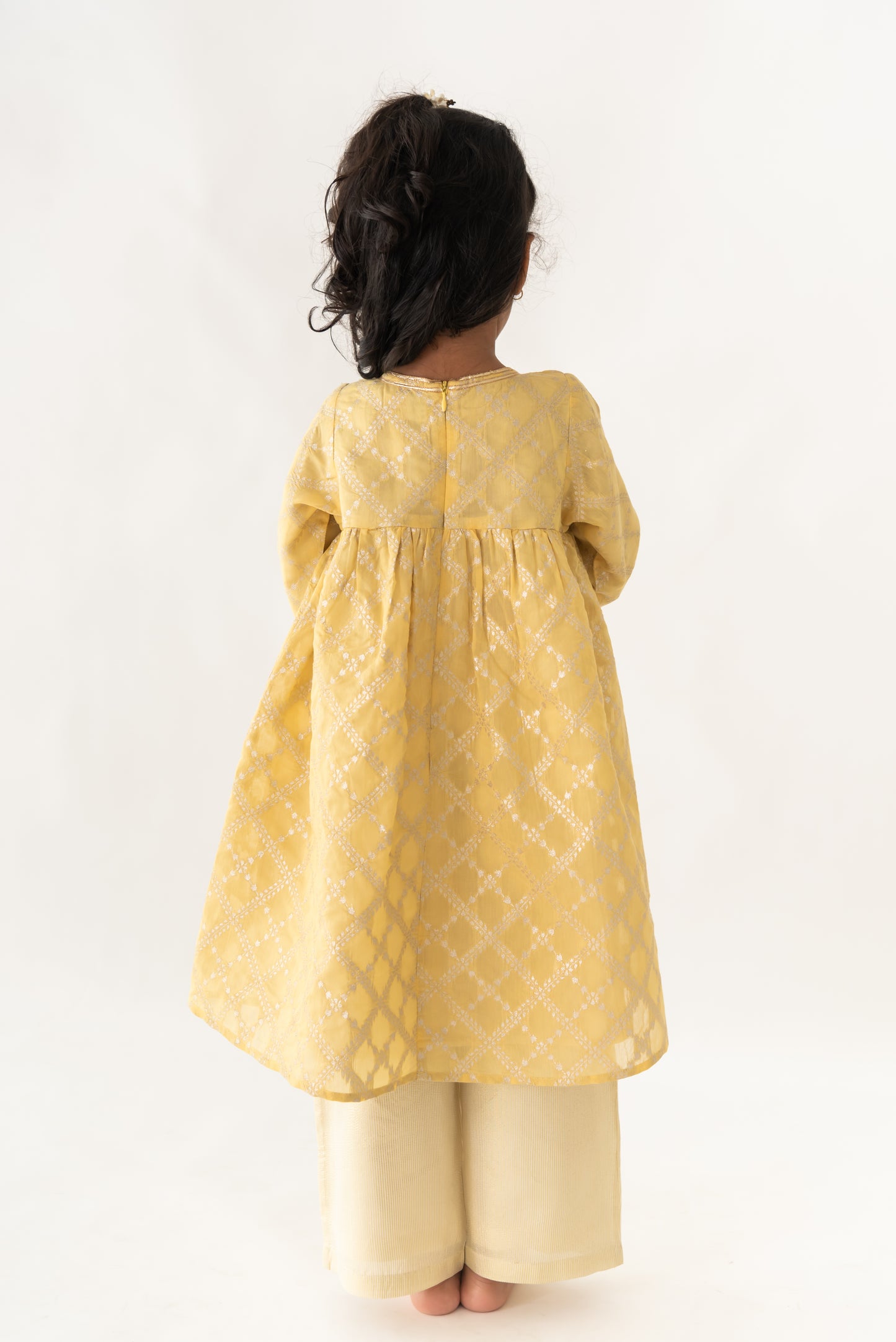 Yellow Kala Kurta set