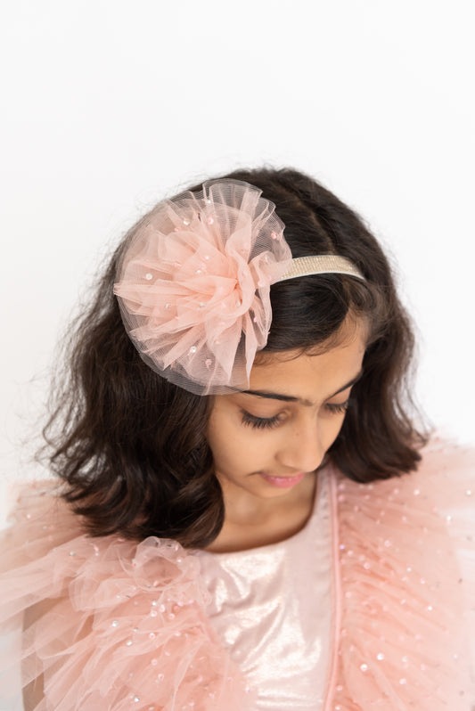Peach Regalia Headband