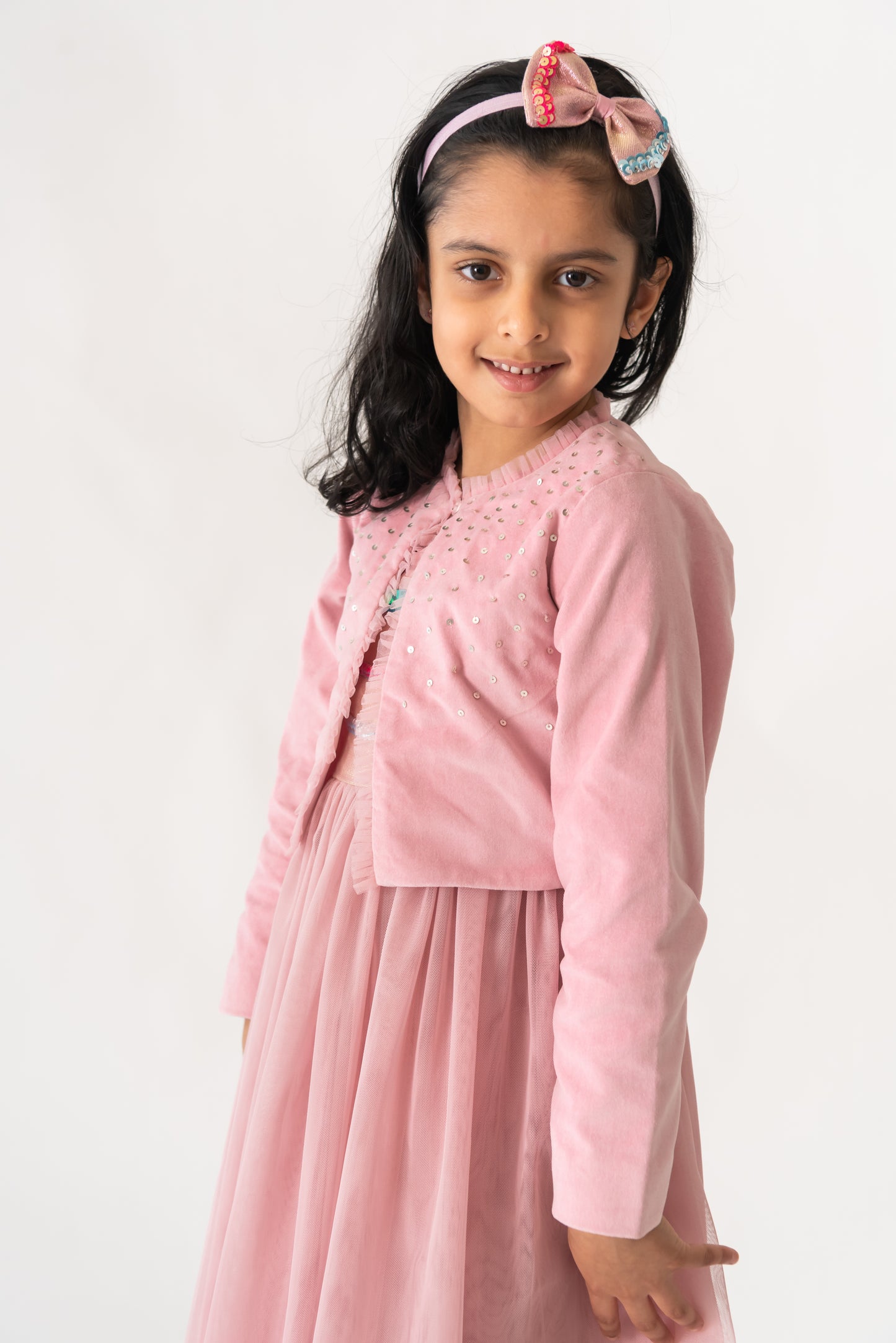 Velvet Glitterati Shrug