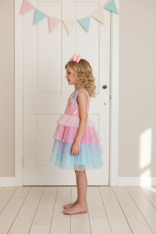 Glitter Horn Unicorn Dress