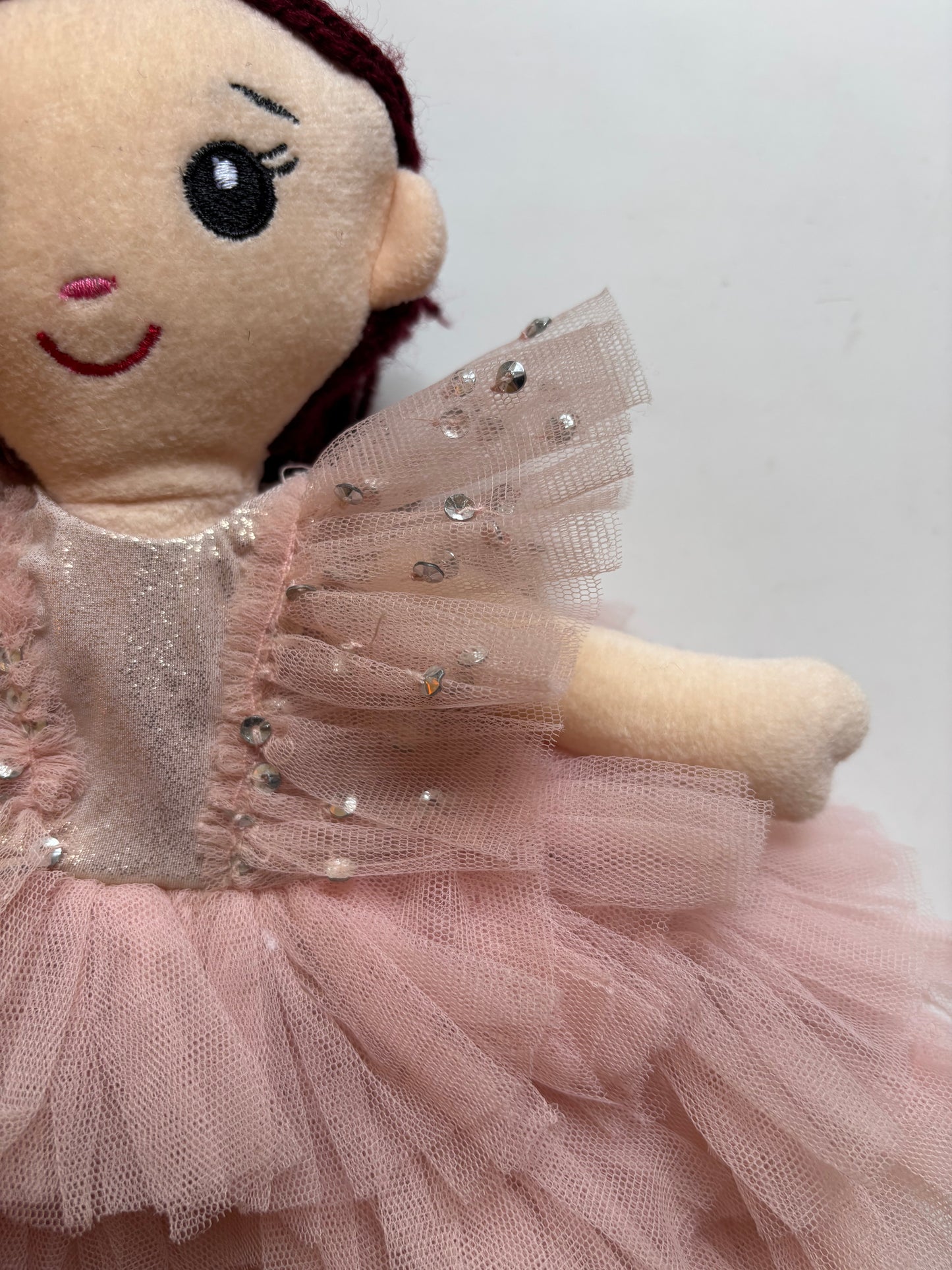 Peach Regalia Doll