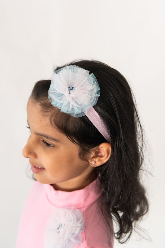 Powder pink headband
