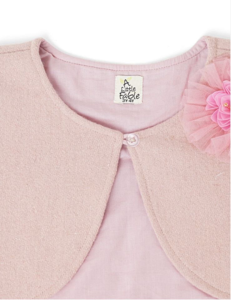 Strawberry Fleur Shrug