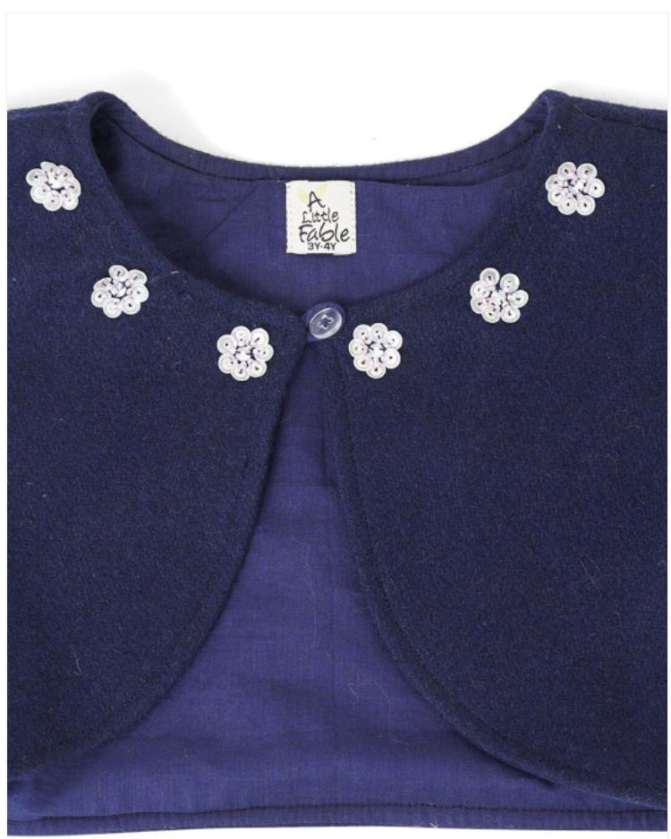 Navy Rising Star Shrug