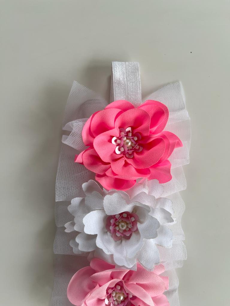 White Provence Headband