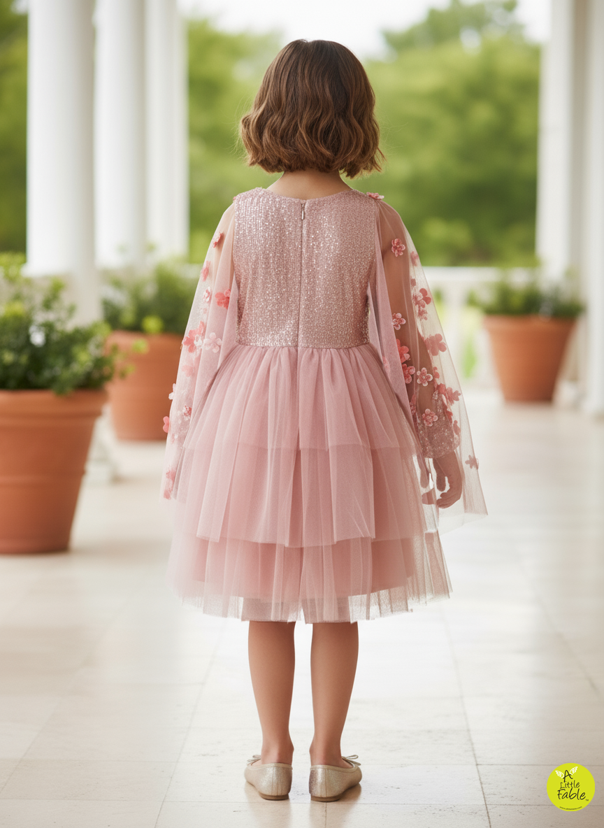 Flutterbelle Pink dress