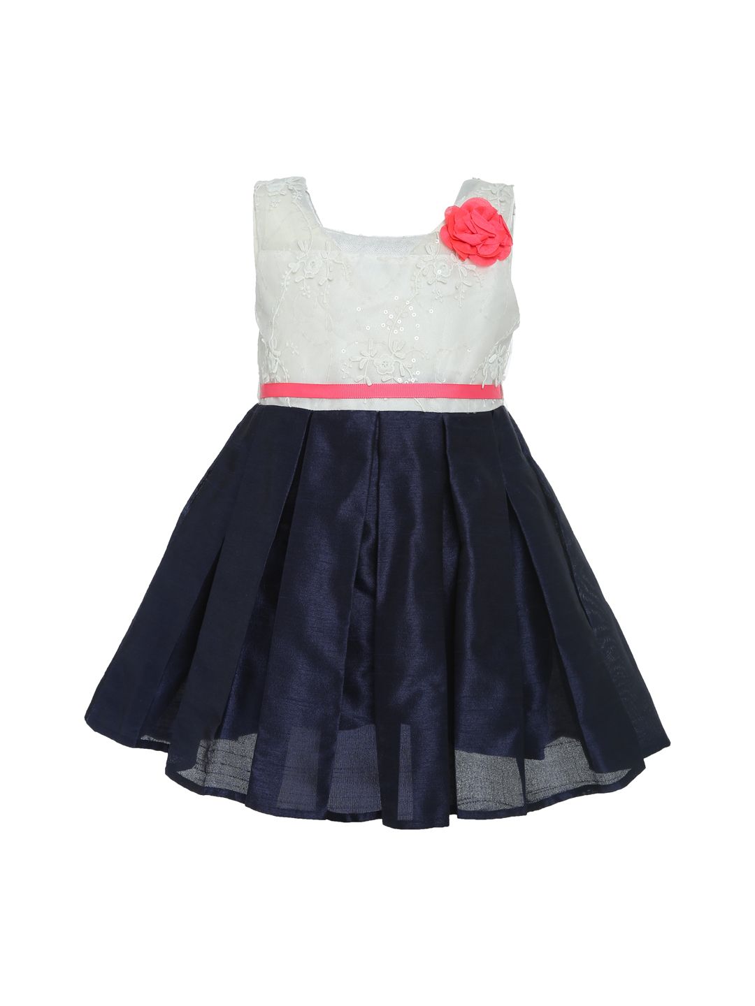 Embroidered Yoke Dress