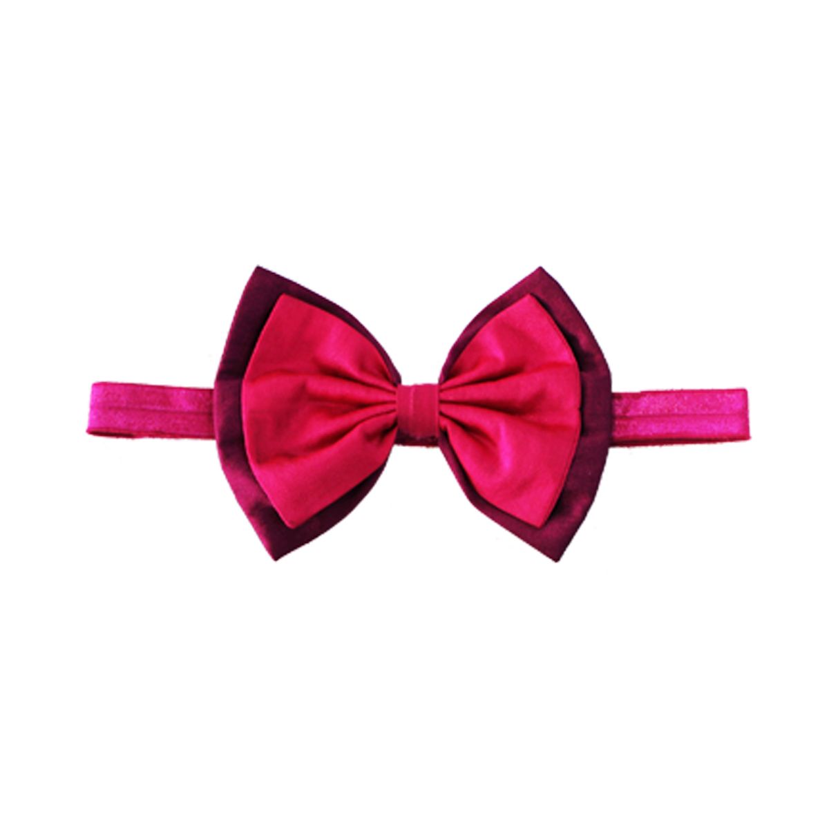 Shaded Deep Bloom Burgundy Headband