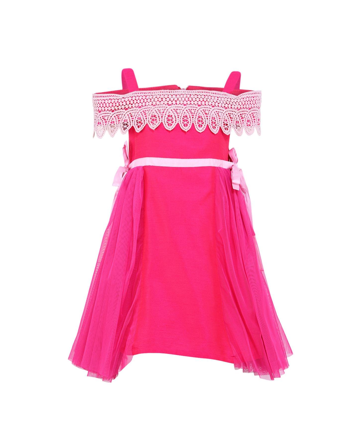 Lace Cold Shoulder Dress