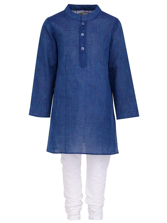 Navy Manglagiri Kurta