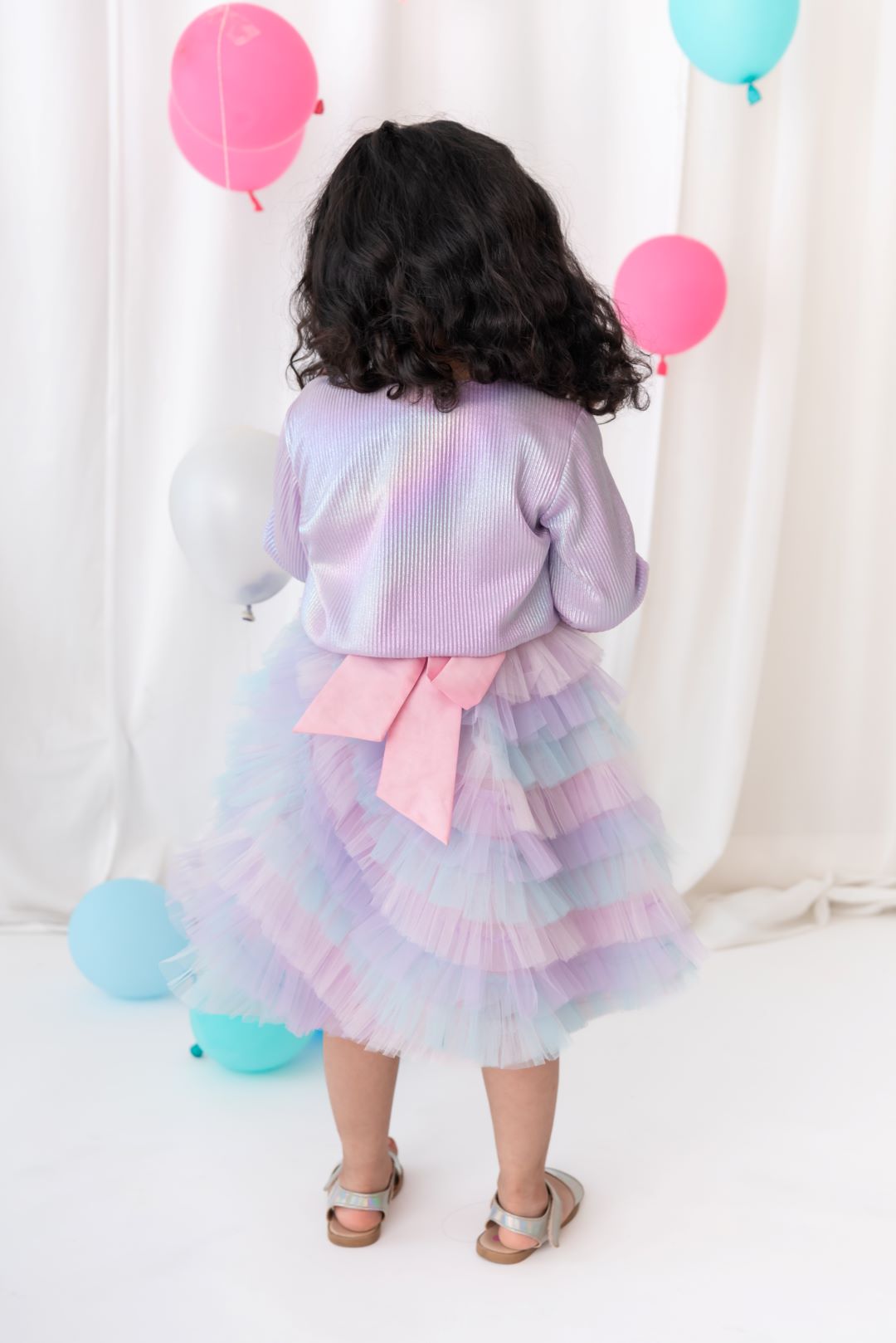 Lavender Rainbow shrug