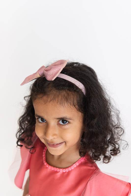 Glitter Pink Headband