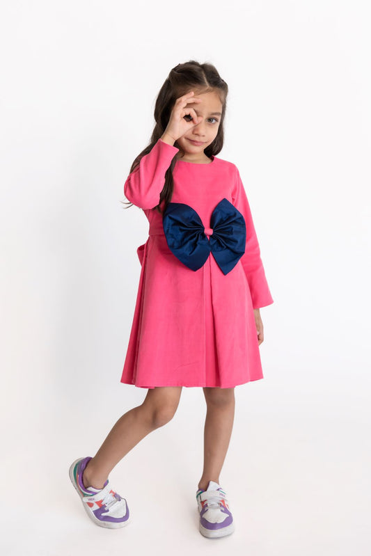 Cotton Bow Bloom Dress