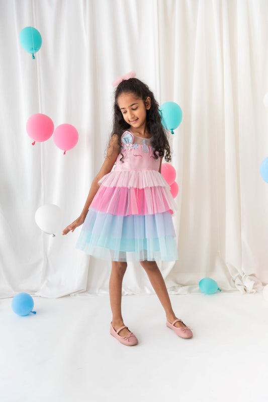 Glitter Horn Unicorn Dress