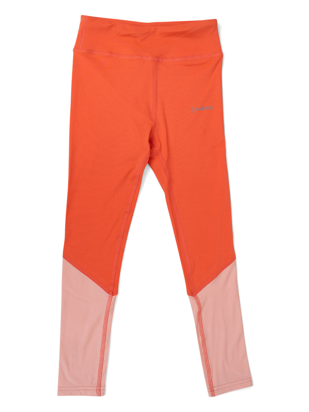 Orange kids leggings best sale