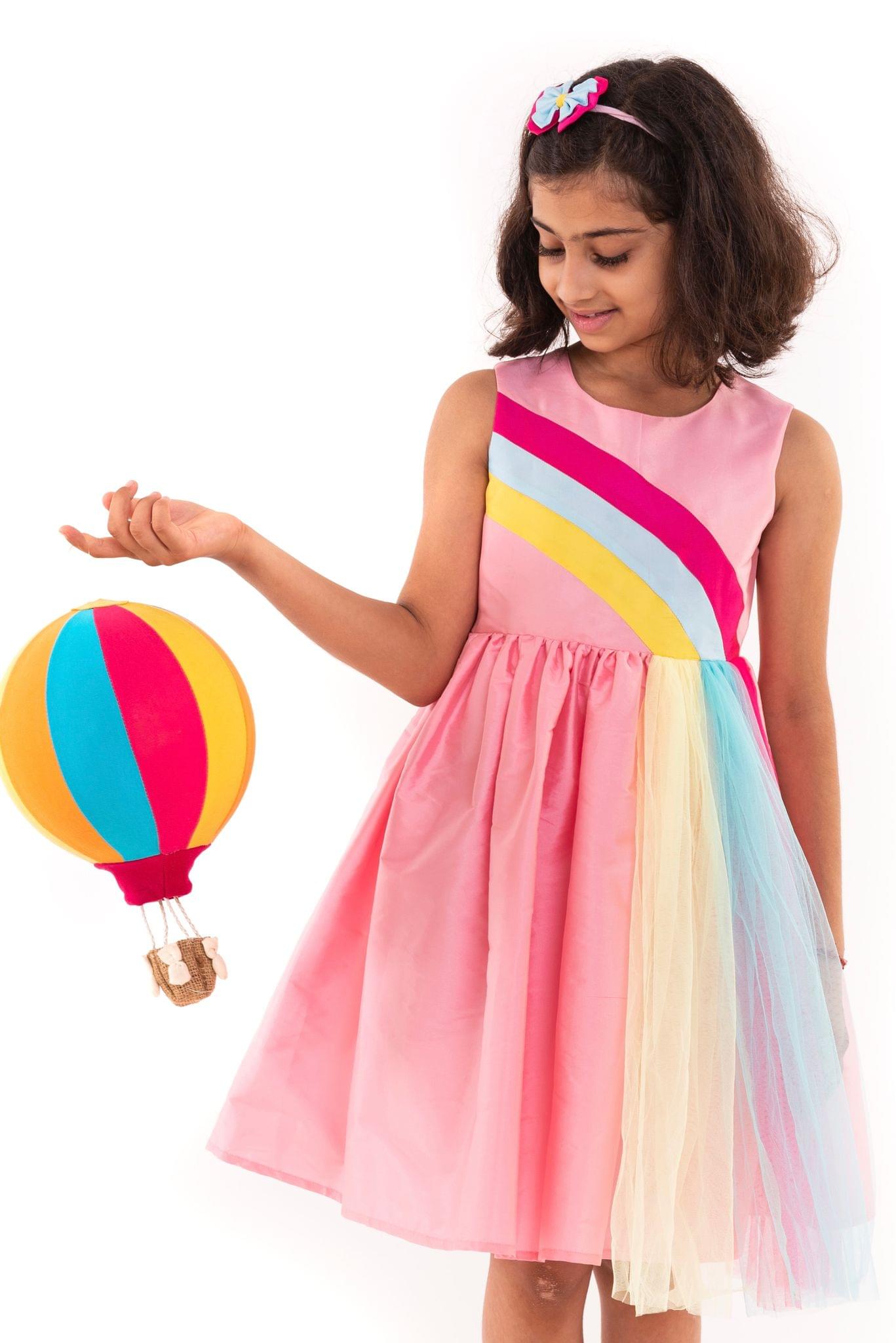 Rainbow fun dress
