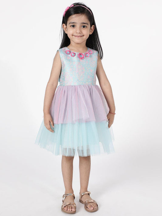 Blue summer shrub Dress